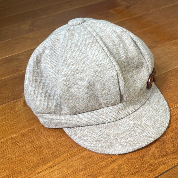 NWT David And Young Women's Brushed Knit Jersey Cabbie Hat OS - Picture 5 of 9